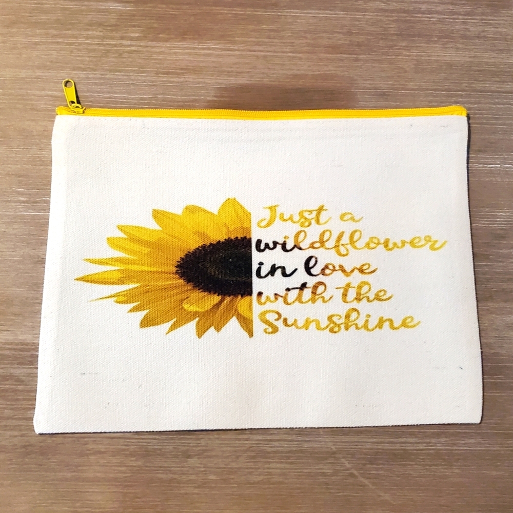 Hand-Sublimated Cosmetic/Pencil Bag Case